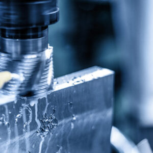 Maintenance and Troubleshooting closeup of metal router manufacturing equipment